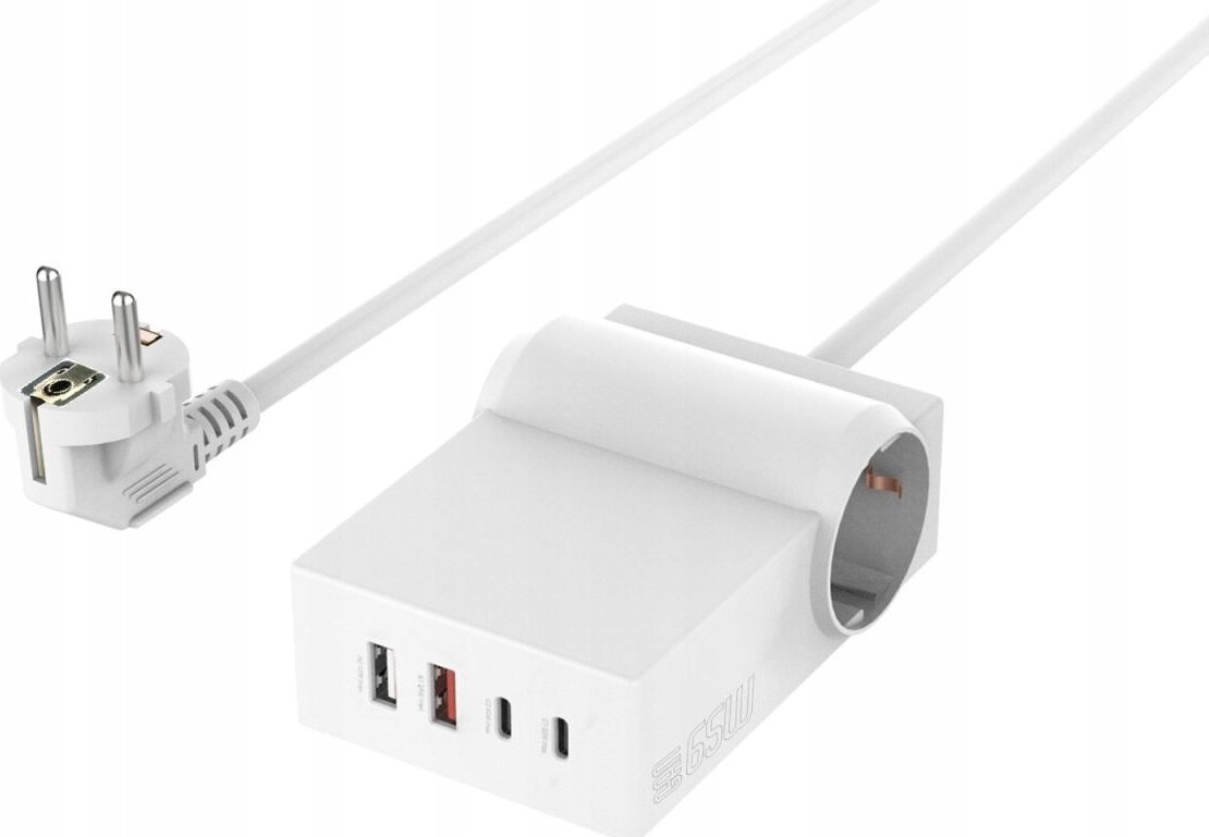 Listwa zasilająca 4smarts Desk GaN 65W