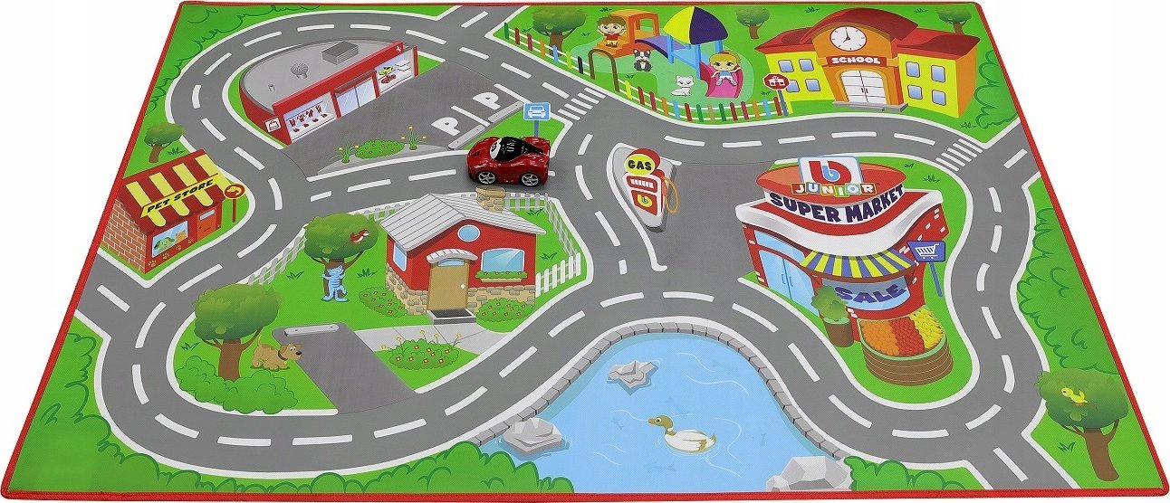 Bburago BB JUNIOR play mat Ferrari