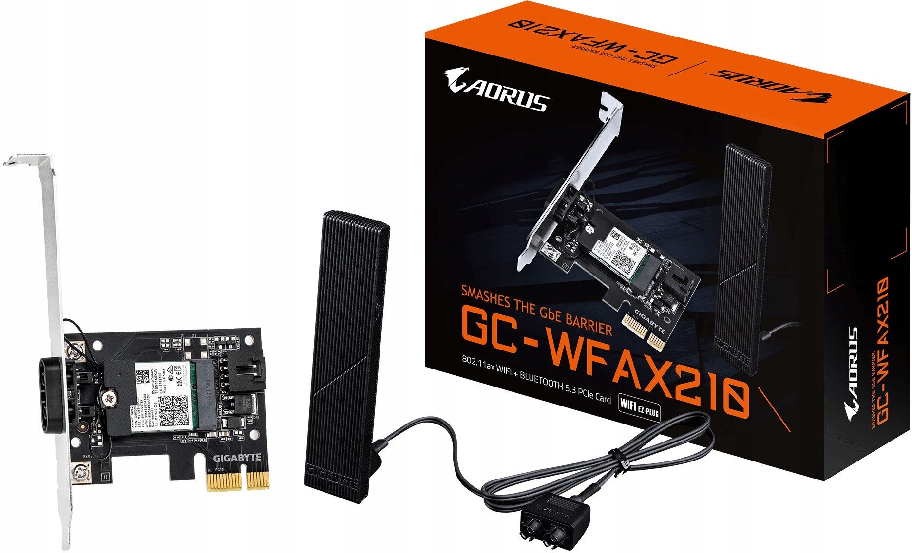 GIGABYTE PCI-E Wifi+BT 2400MBps 6E AX210