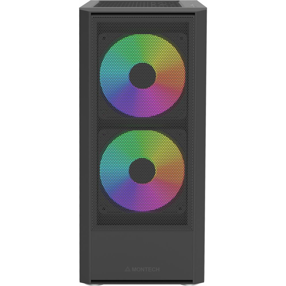 Case|MONTECH|ATX/micro ATX/Mini-ITX|Black|Midi Tower|PC|?????? MONTECH X2 PLUS