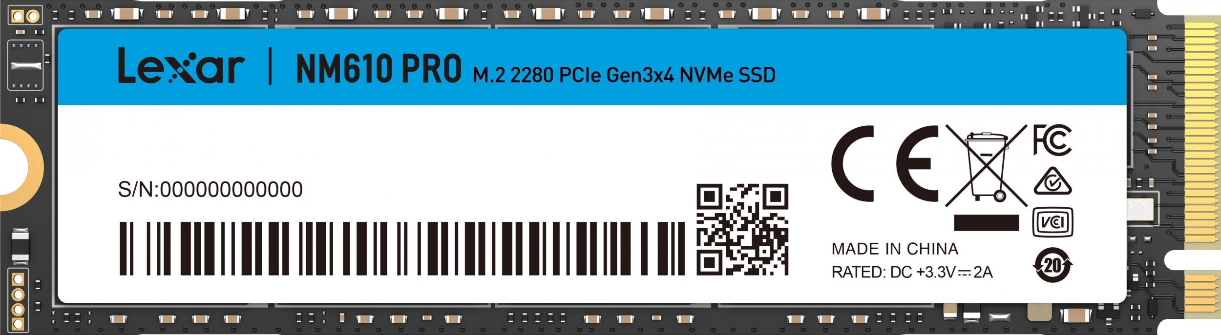 Dysk SSD Lexar NM610 PRO 500GB