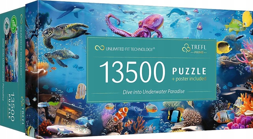 Trefl Puzzle Prime Dive into Underwater