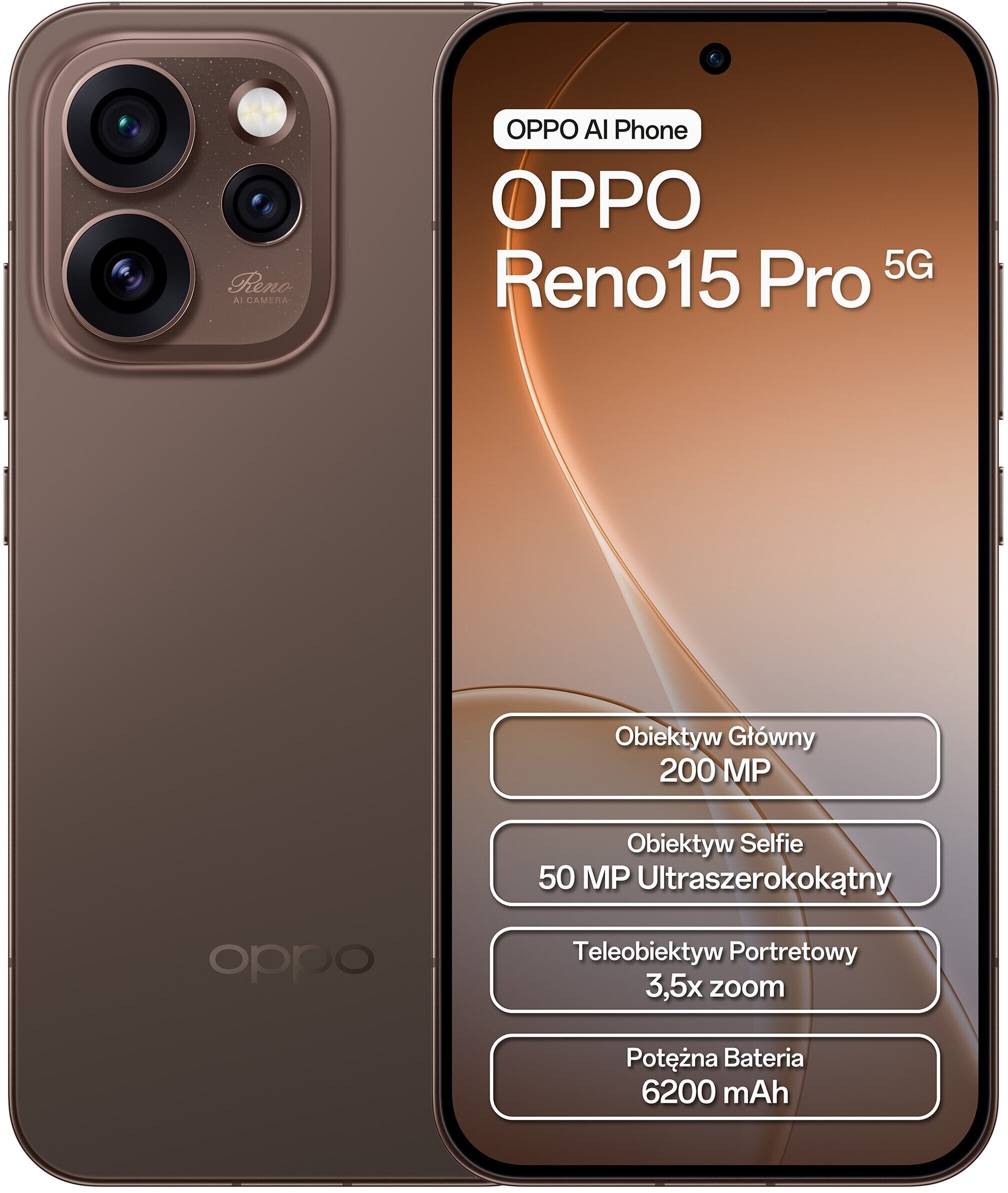 OPPO Smartphone Reno15 Pro 5G 12/512GB