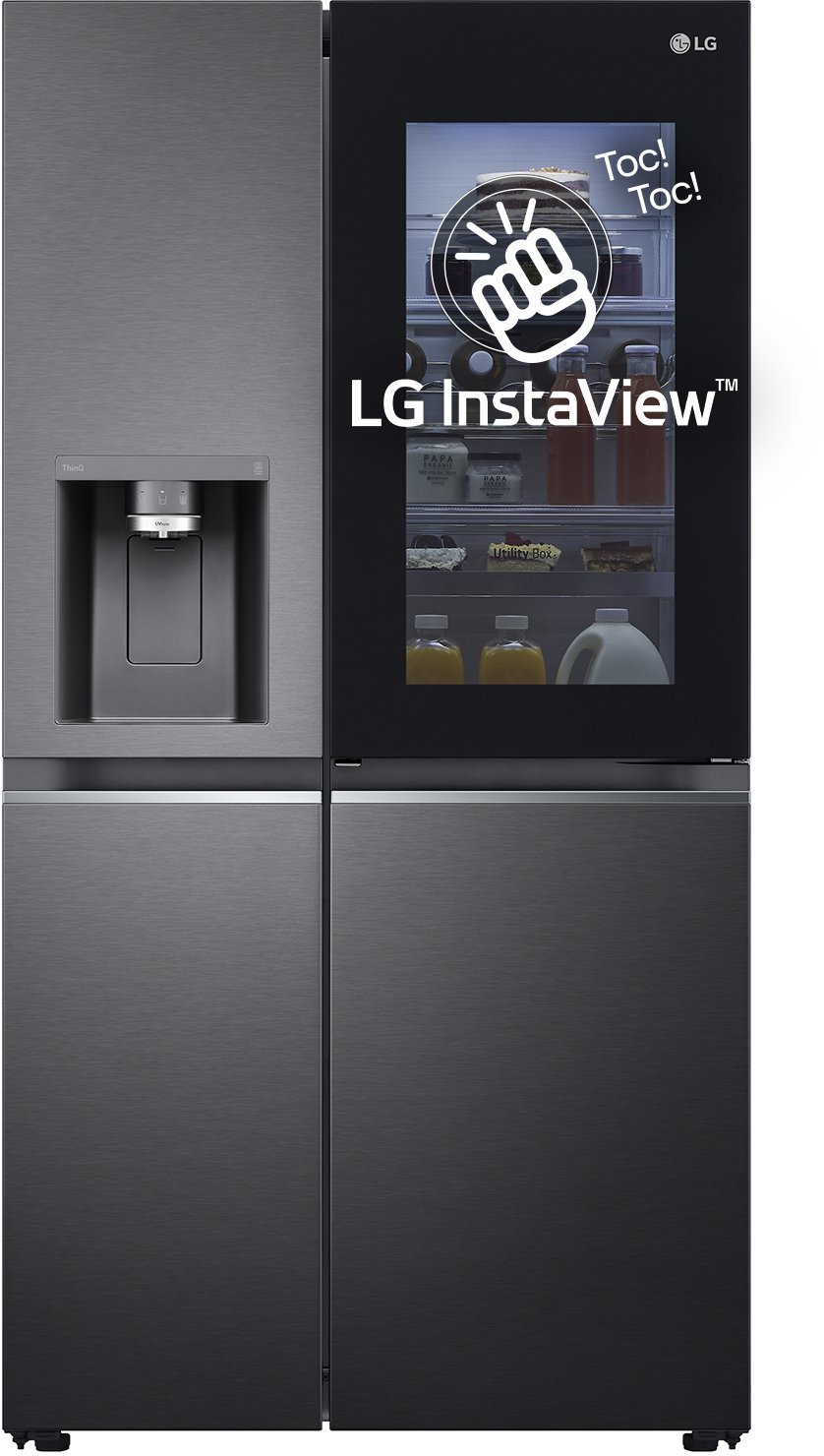 Lodówka LG InstaView ™ ThinQ™ GSXV91MCAE