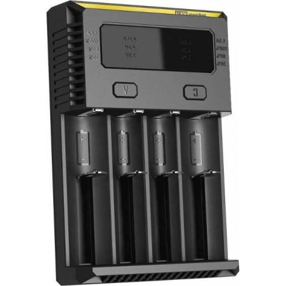 BATTERY CHARGER 4-SLOT/INTELLICHARGER NEW I4 NITECORE