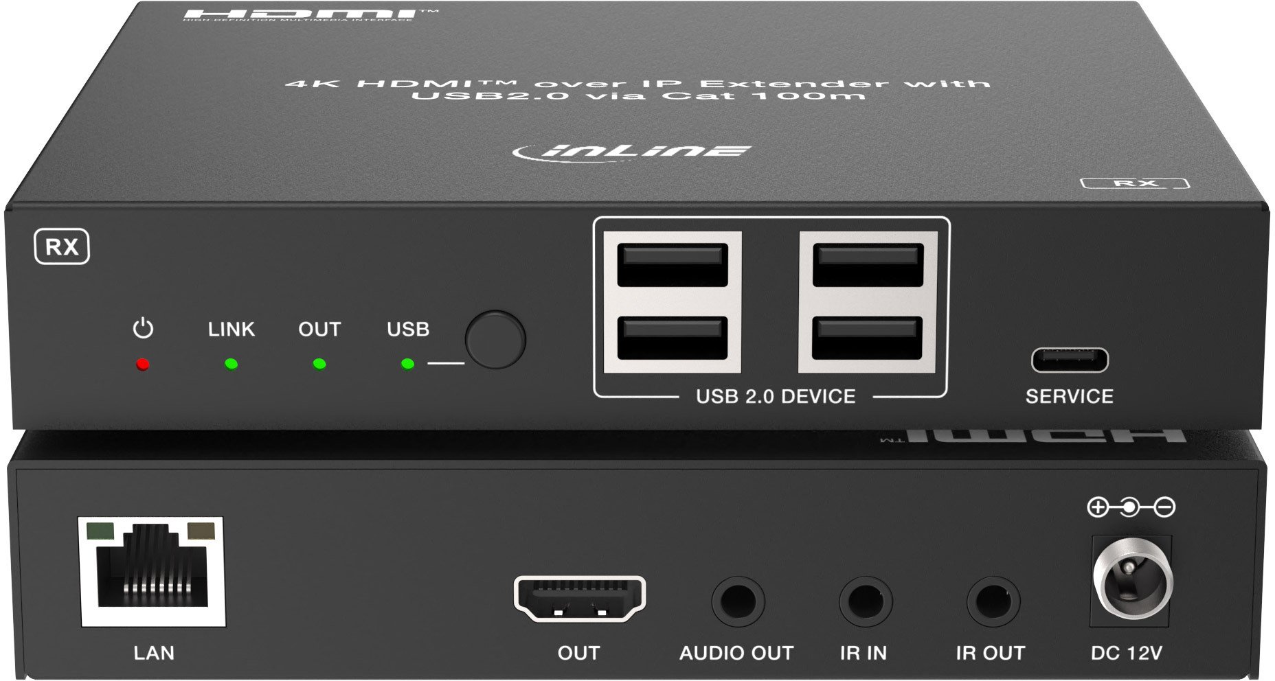 Przełącznik Altusen InLine® KVM Extender over