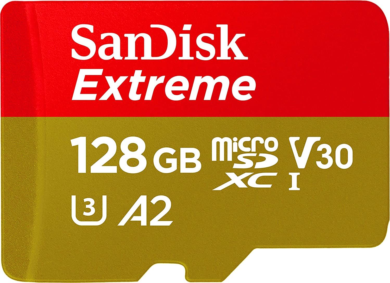 SanDisk Extreme 128 GB MicroSDXC UHS-I