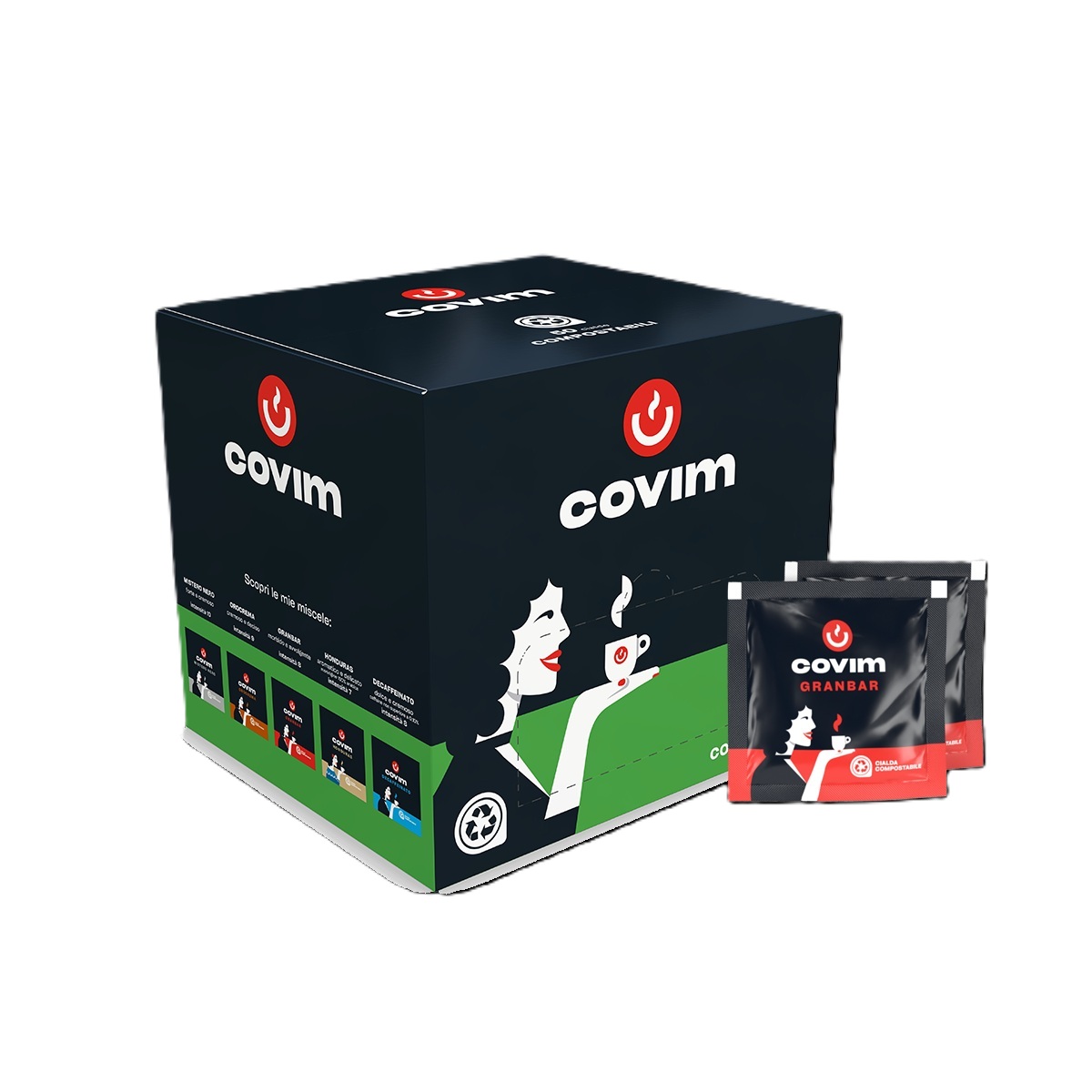 Covim Caffè covim GRANBAR 44mm ESE