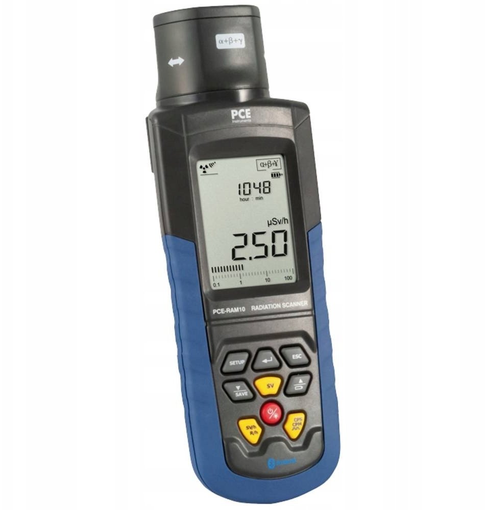 PCE Instruments Geiger counter radiation: Gamma