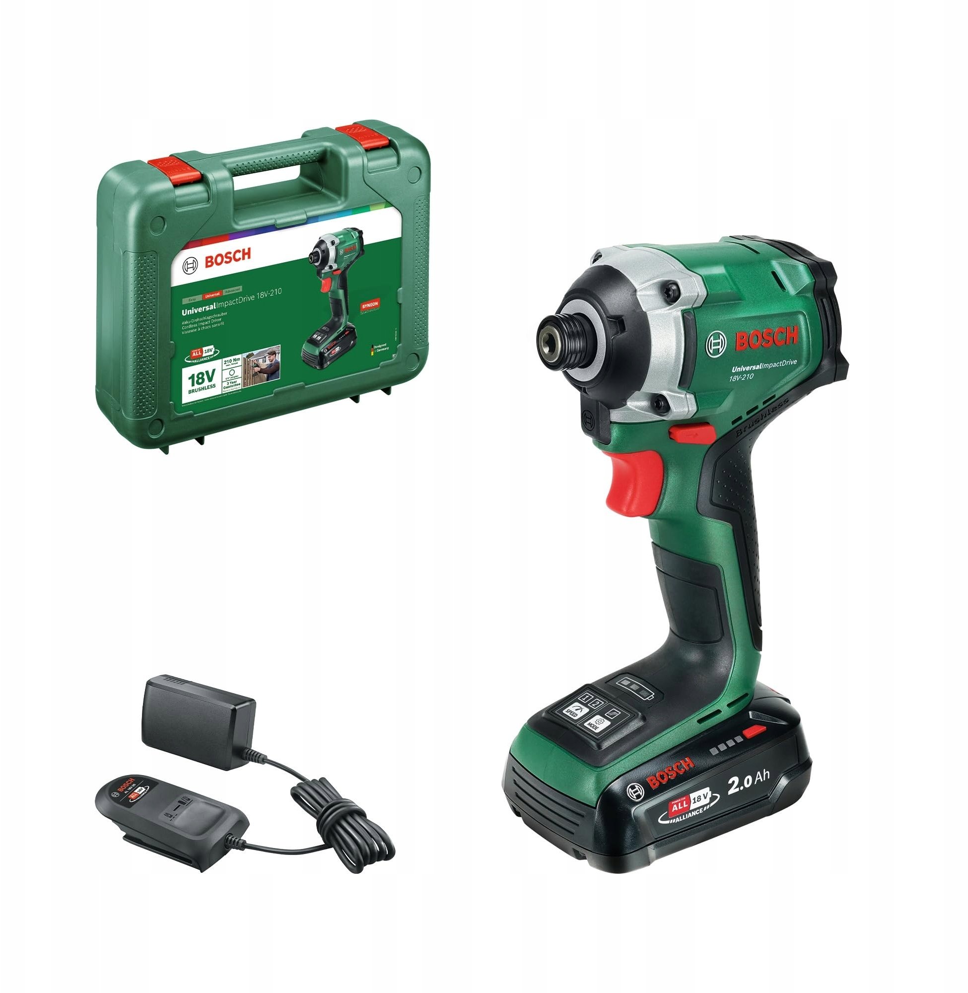 Klucz udarowy Bosch Powertools Akumulatorowy klucz