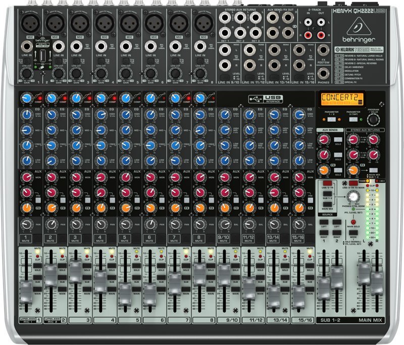 Behringer Mikser audio QX2222USB | 27000365