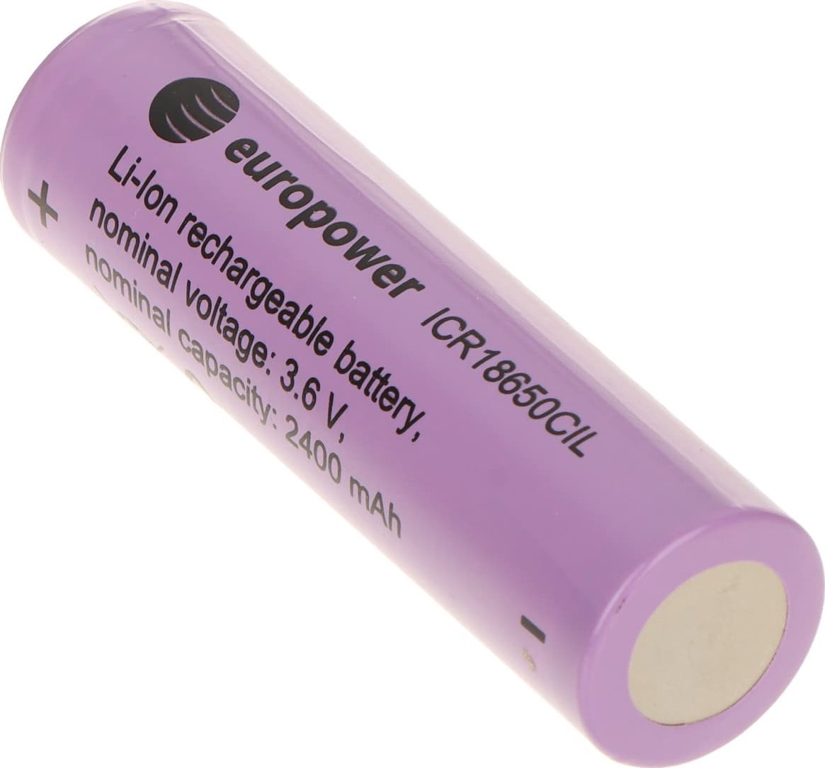 Europower AKUMULATOR LI-ION BAT-ICR18650CIL/EP 3.6V