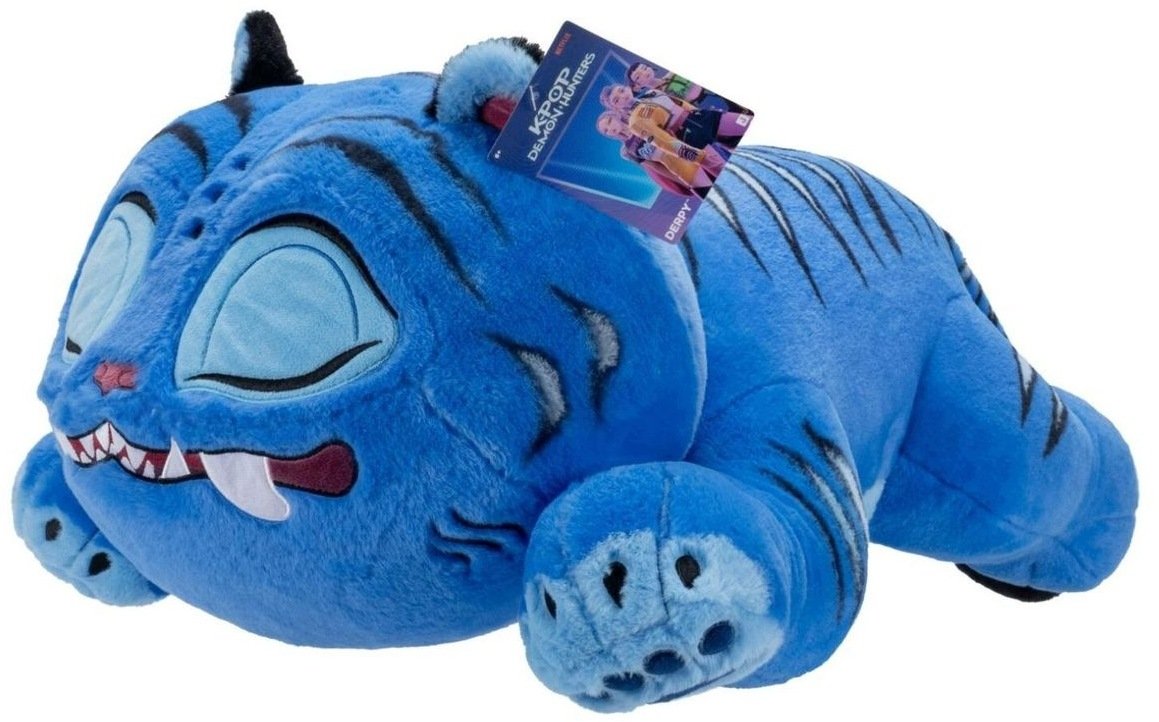 DEMON KPOP Hunters sleeping plush derpy