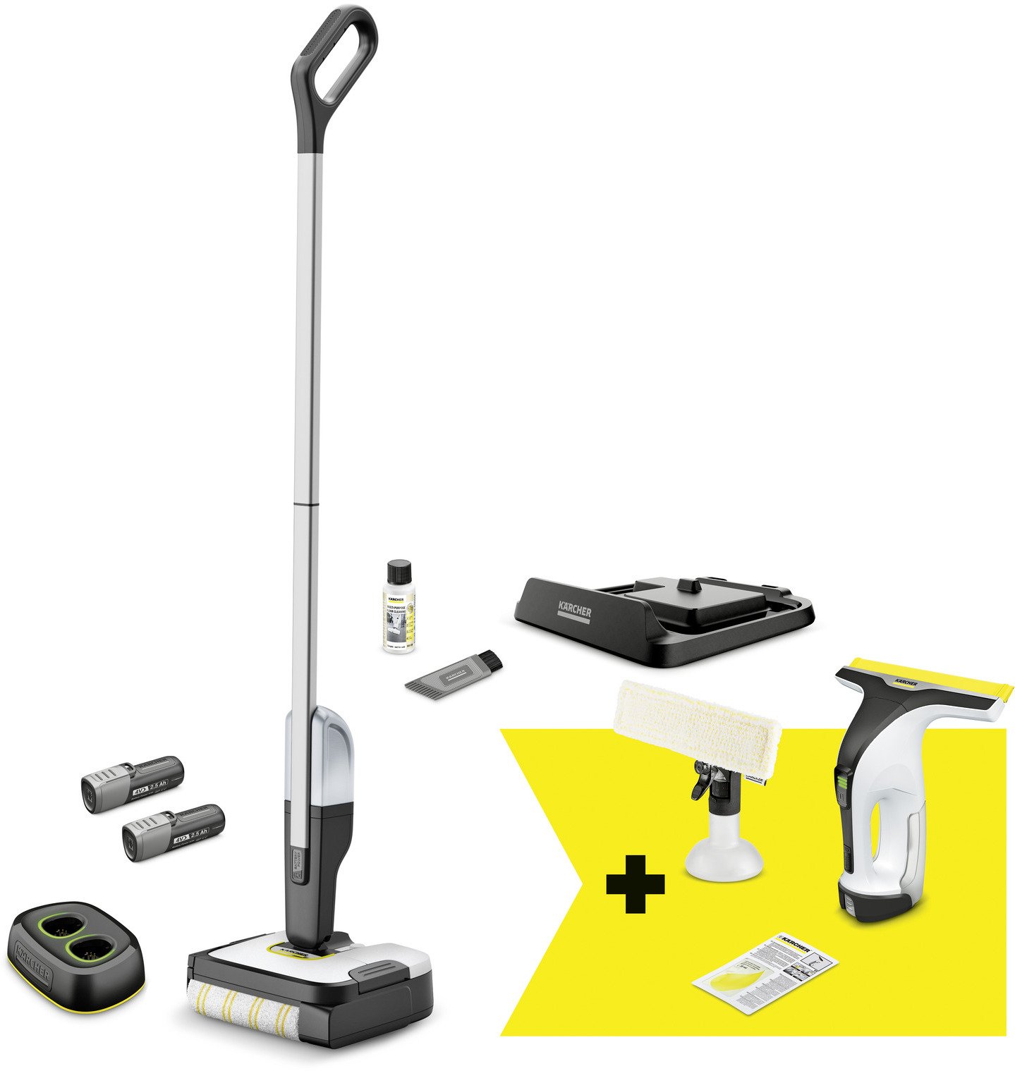 Vacuum Cleaner|KARCHER|FC 2-4 + WV 4-4