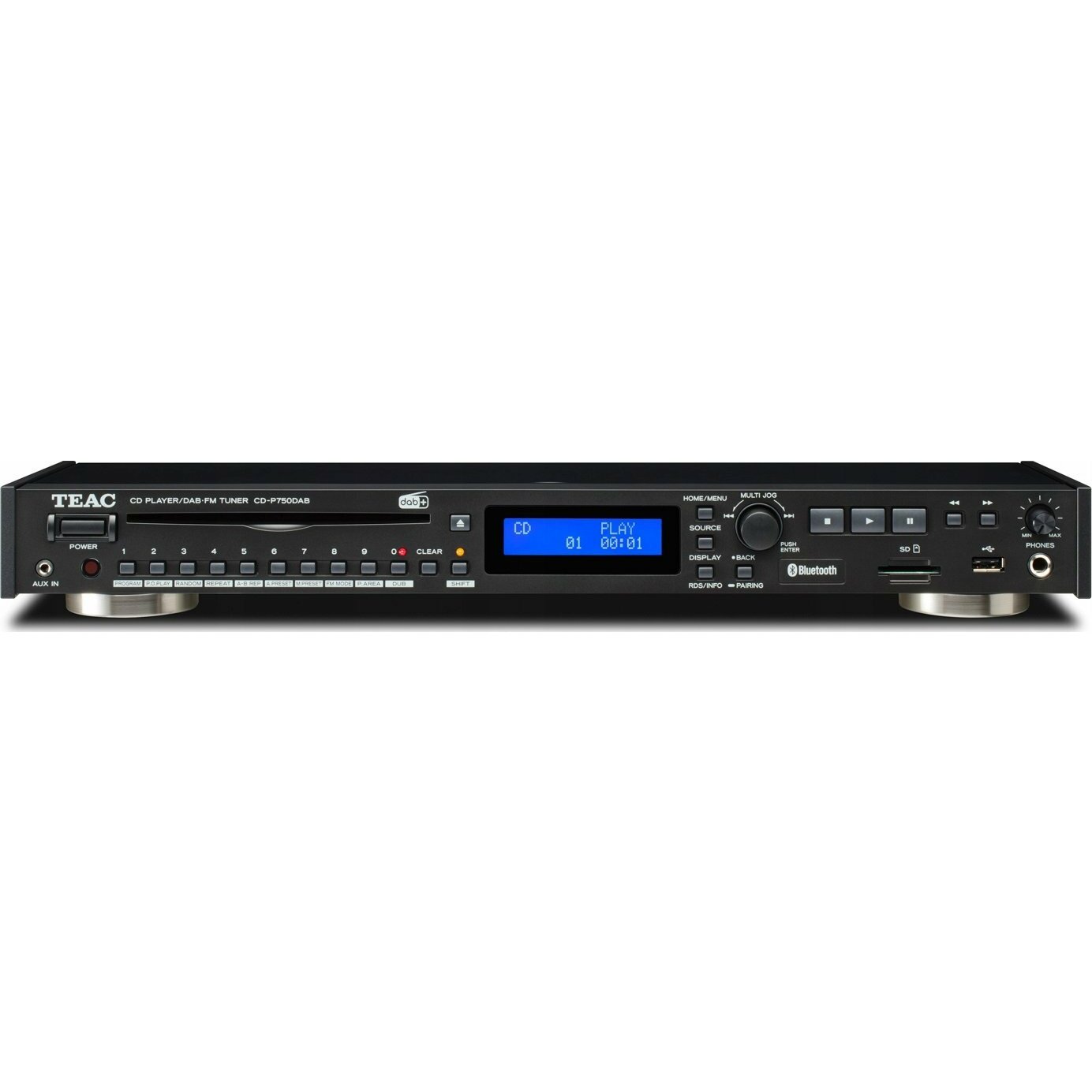 Odtwarzacz CD Teac CD-P750DAB black |