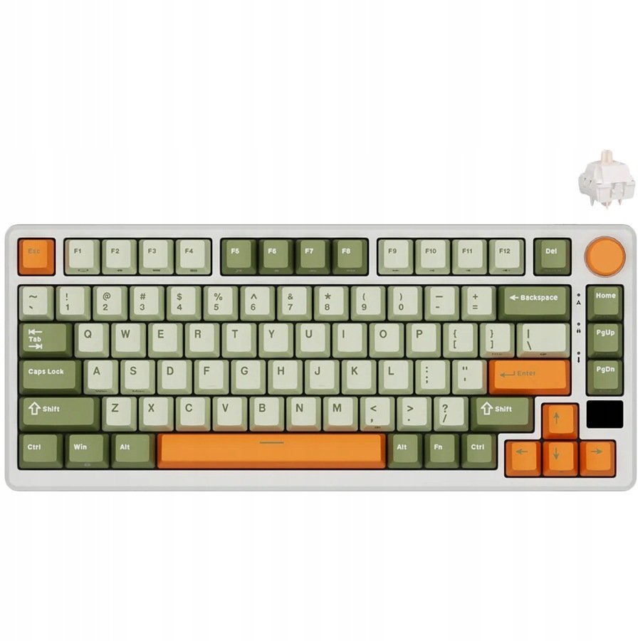 ROYAL KLUDGE M75 Slate Cyan, Beige