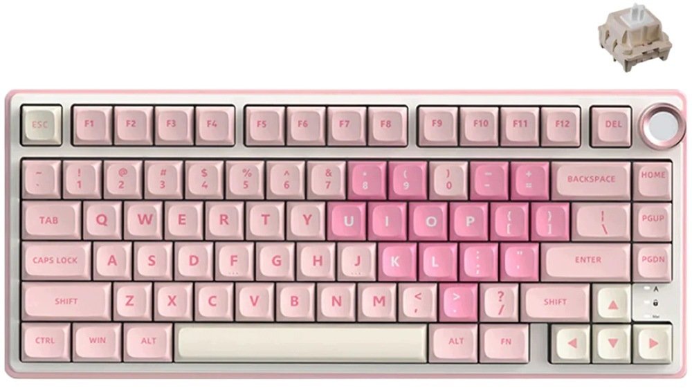 Klawiatura Royal Kludge R75 Pink Melody