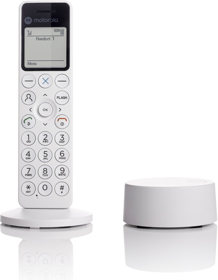 Telefon stacjonarny Motorolla stacjonarny bezprzewodowy DOT411