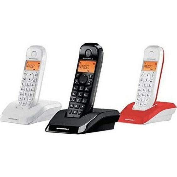 Telefon stacjonarny Motorola Wielokolorowy C69000D48O3AESAR |