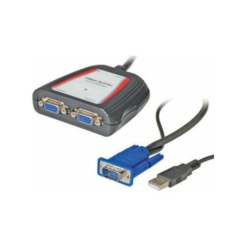 Secomp VALUE Portabler VGA Video-Splitter podwójny