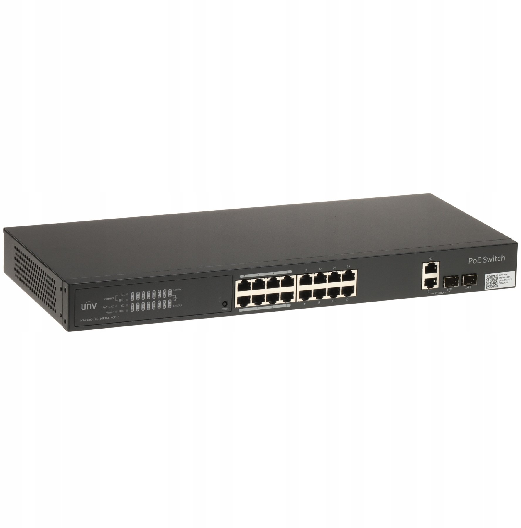 Switch Uniview Zarządzalny switch przemysłowy POE