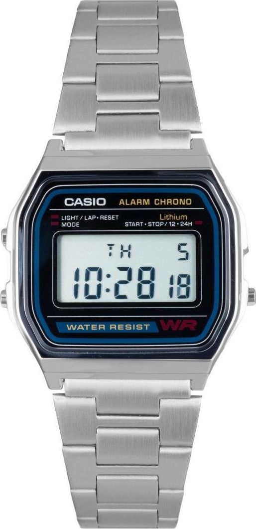CASIO A158WA-1DF Vintage Unisex-Uhr Digital mit
