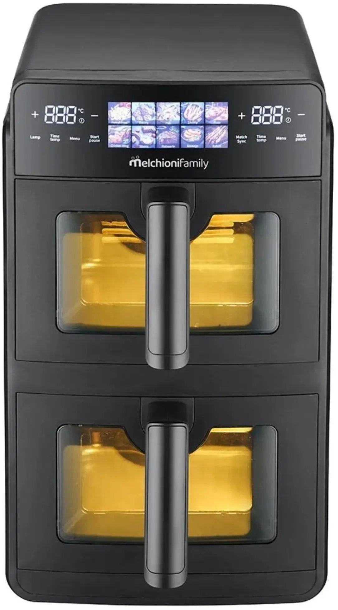 Frytkownica beztłuszczowa Melchioni Melchioni 2x5L Frytkownica