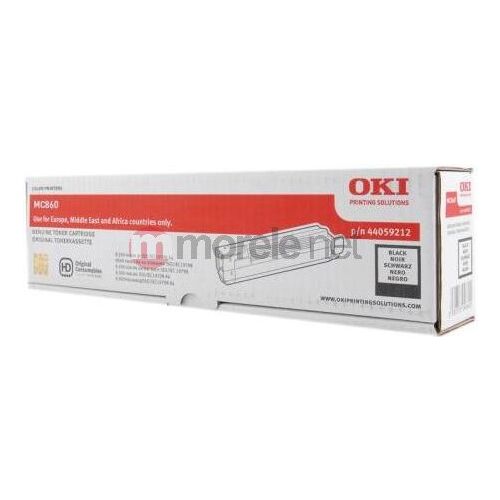 OKI originál toner 44059212, black, 9500str