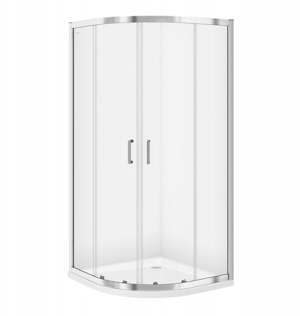 Cersanit Kabina prysznicowa półokrągła ZIP 90X90X190