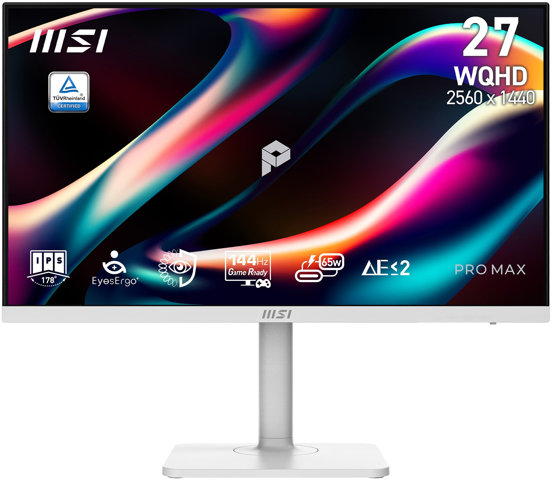 Monitor PRO MAX 271QPHW E14 27-inch/LED/WQHD/FLAT/144Hz/White