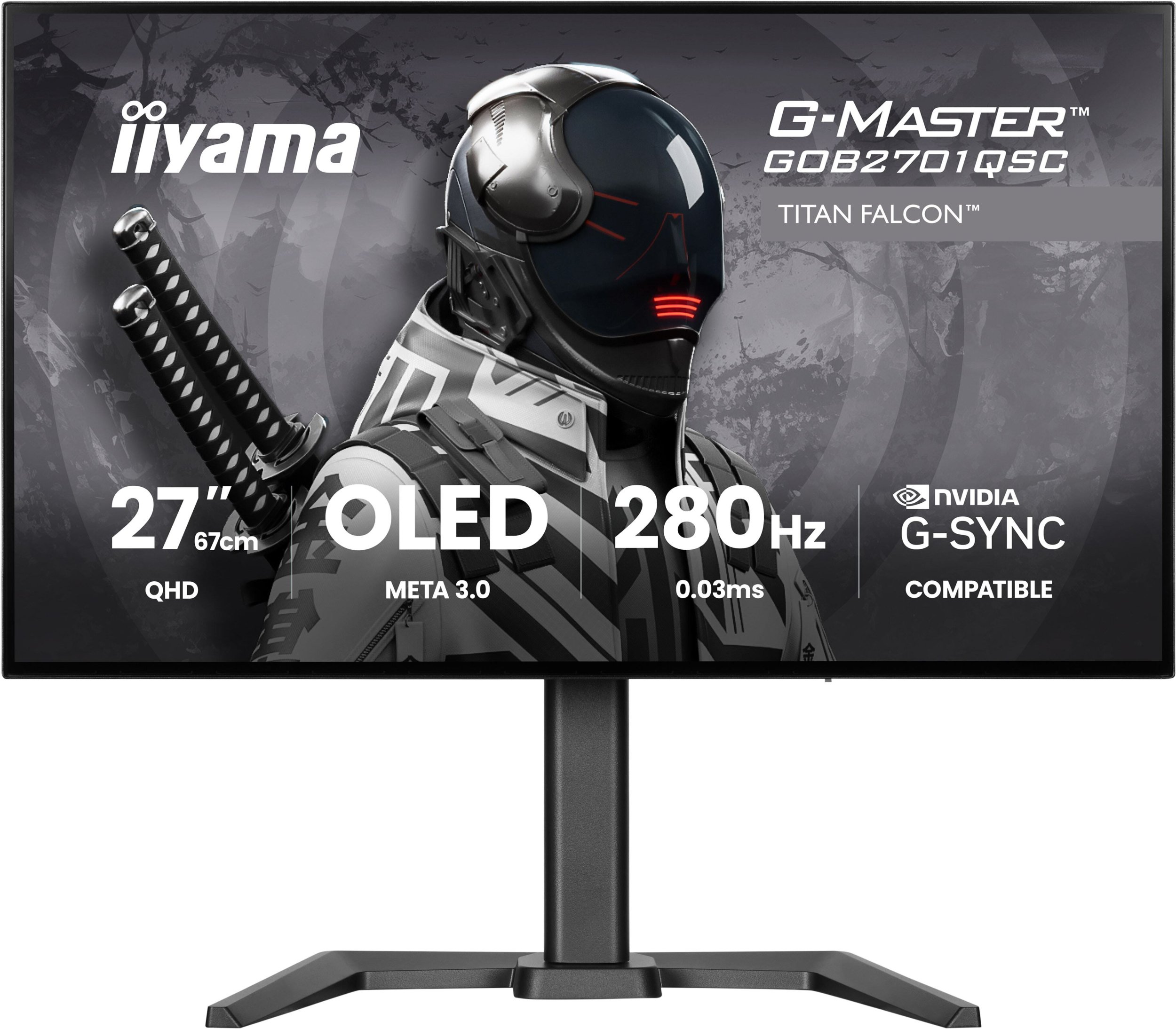 Monitor iiyama G-Master GOB2701QSC-B1 Titan Falcon