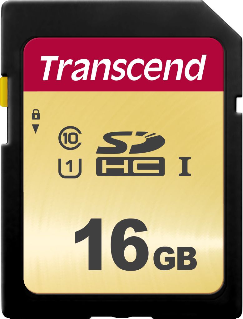 Karta Transcend 500S SDHC 16 GB