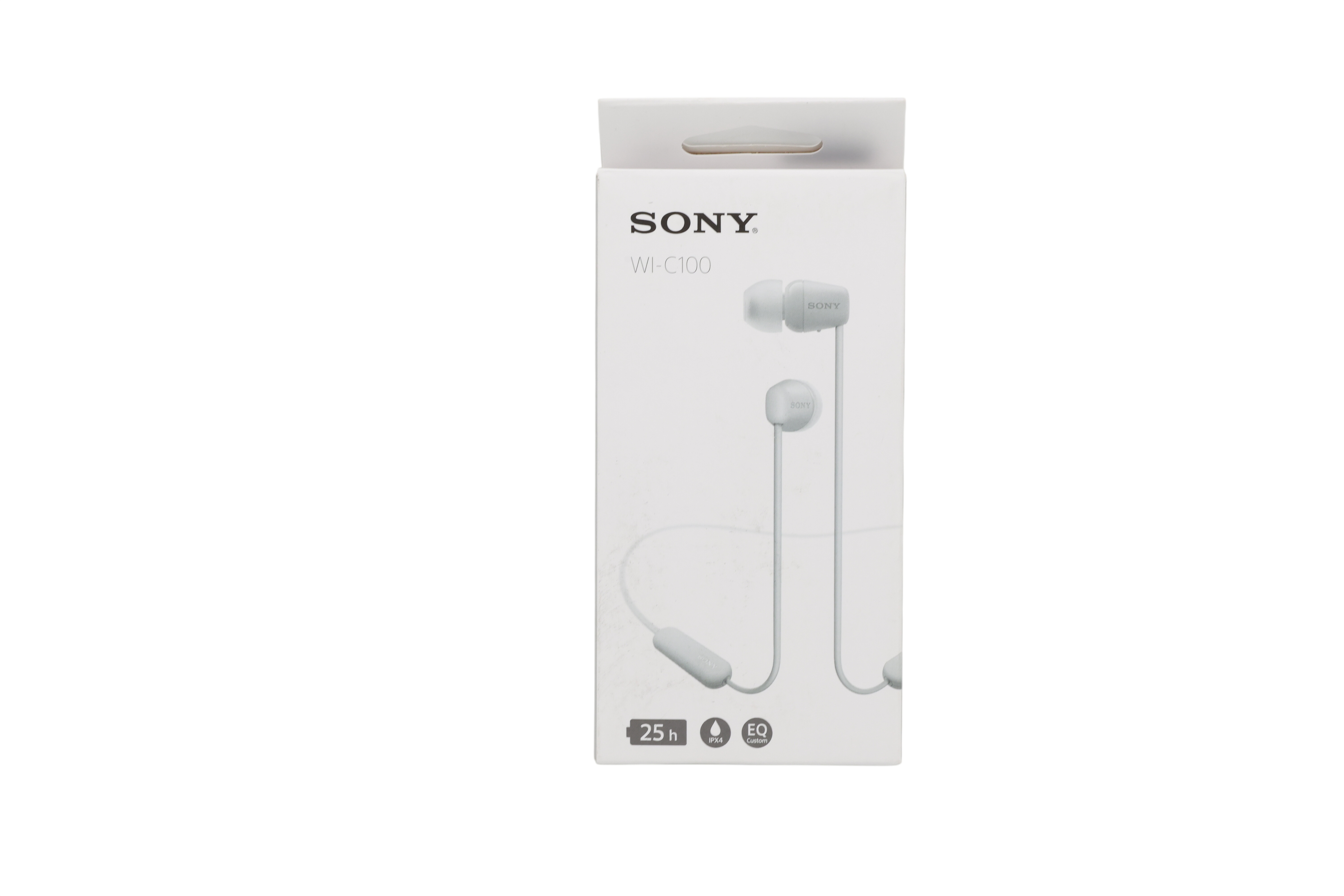 Sony WI-C100 kabellose In-Ear-Kopfhörer, white |