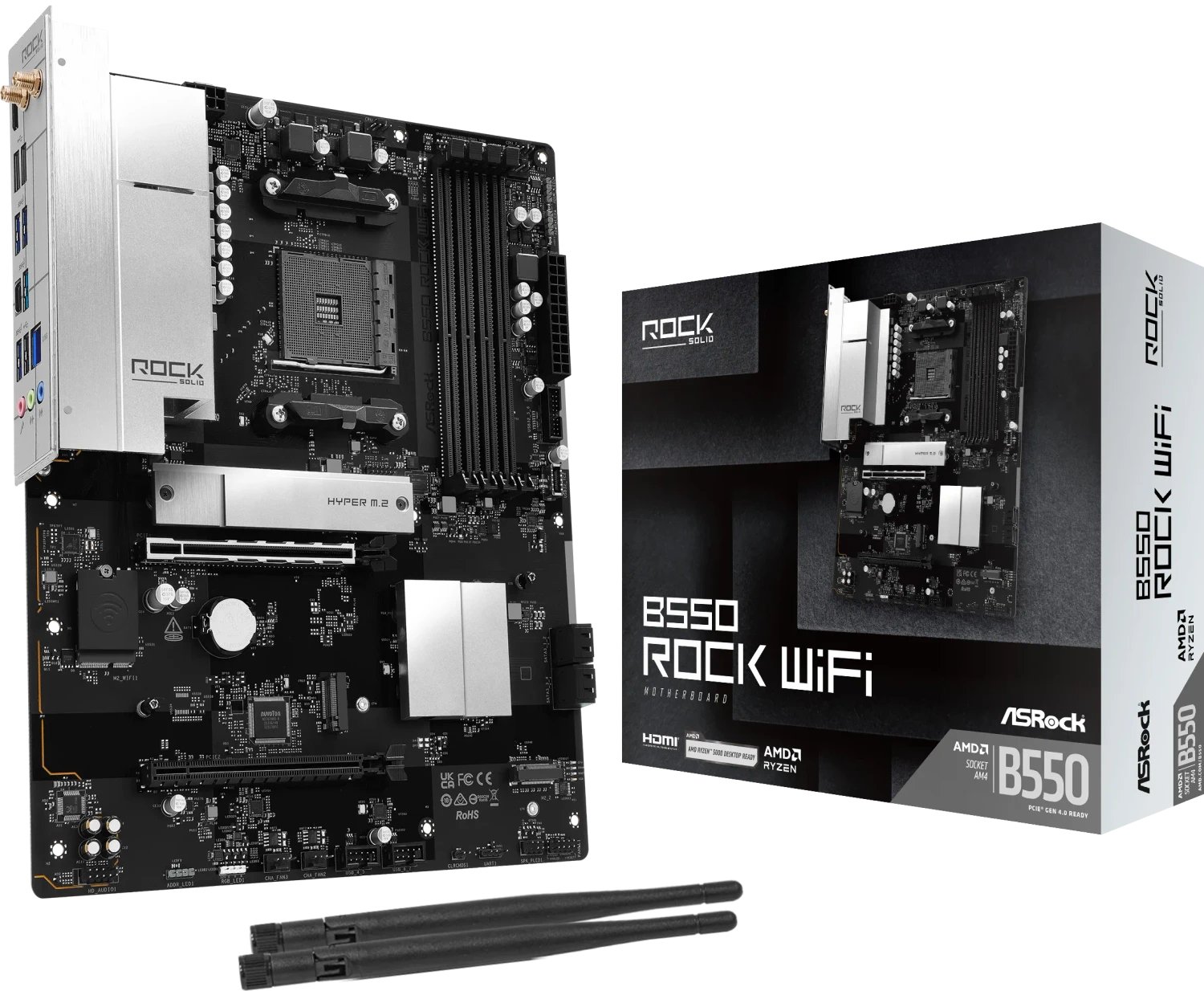 Płyta główna ASRock B550 ROCK WIFI