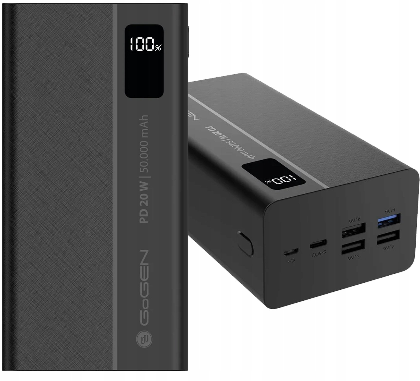 GoGEN Powerbank PB500001 50000 mAh USB-C
