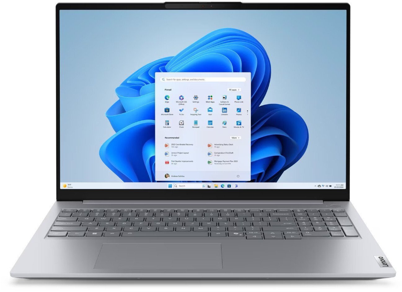 Lenovo Laptop ThinkBook 16 G8 21SK00R1PB