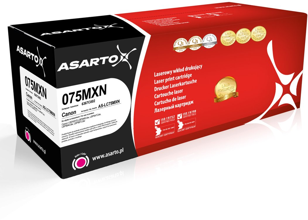 Toner Asarto Do Canon 075MXN |