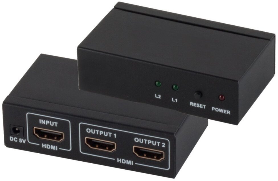 Shiverpeaks Professional HDMI rozdzielacz 1xIN 2xOUT