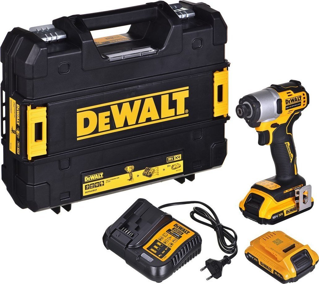 Dewalt Zakrętarka udarowa 18V 2x2,0Ah