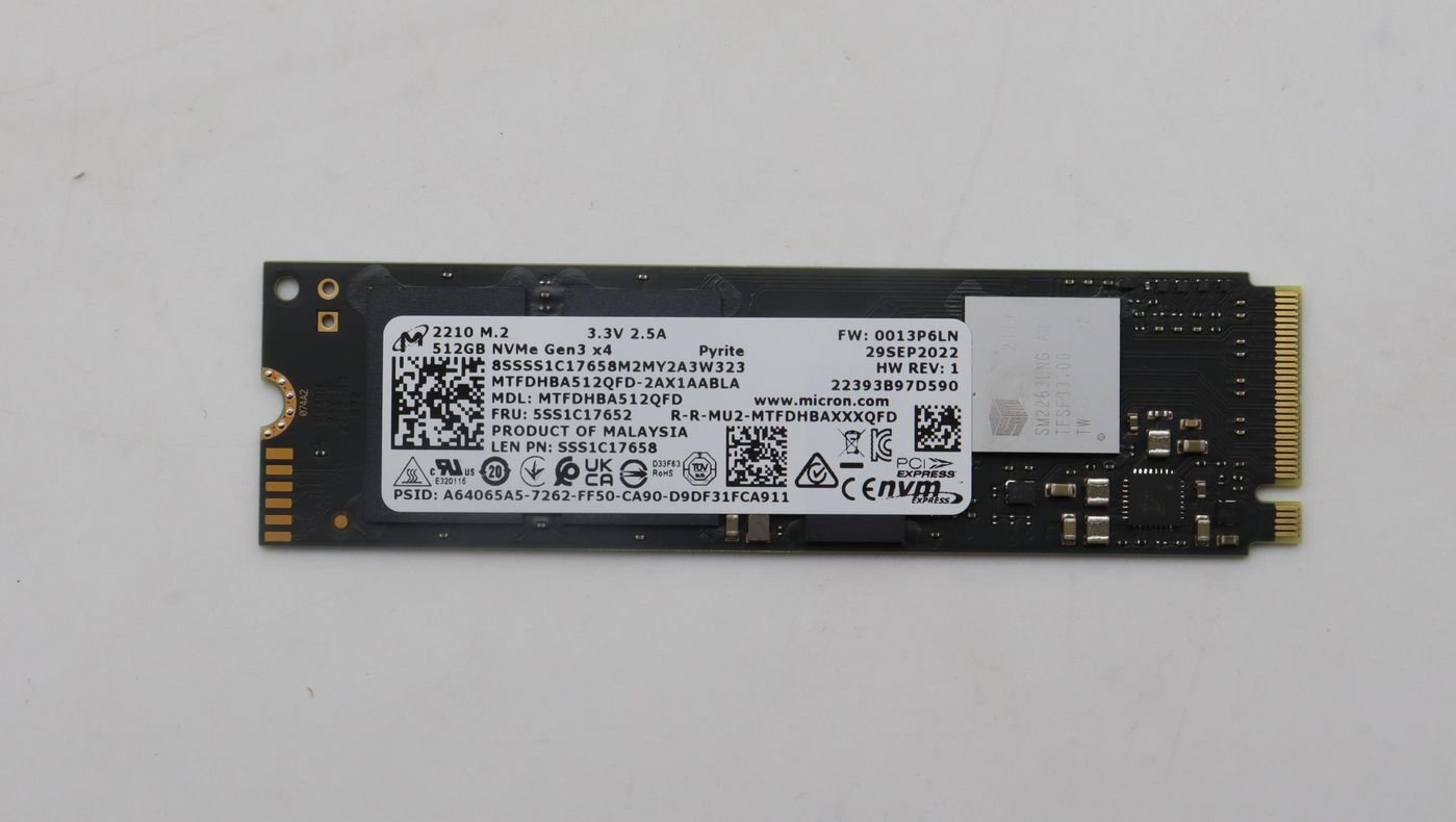 Dysk SSD Lenovo 512GB M.2