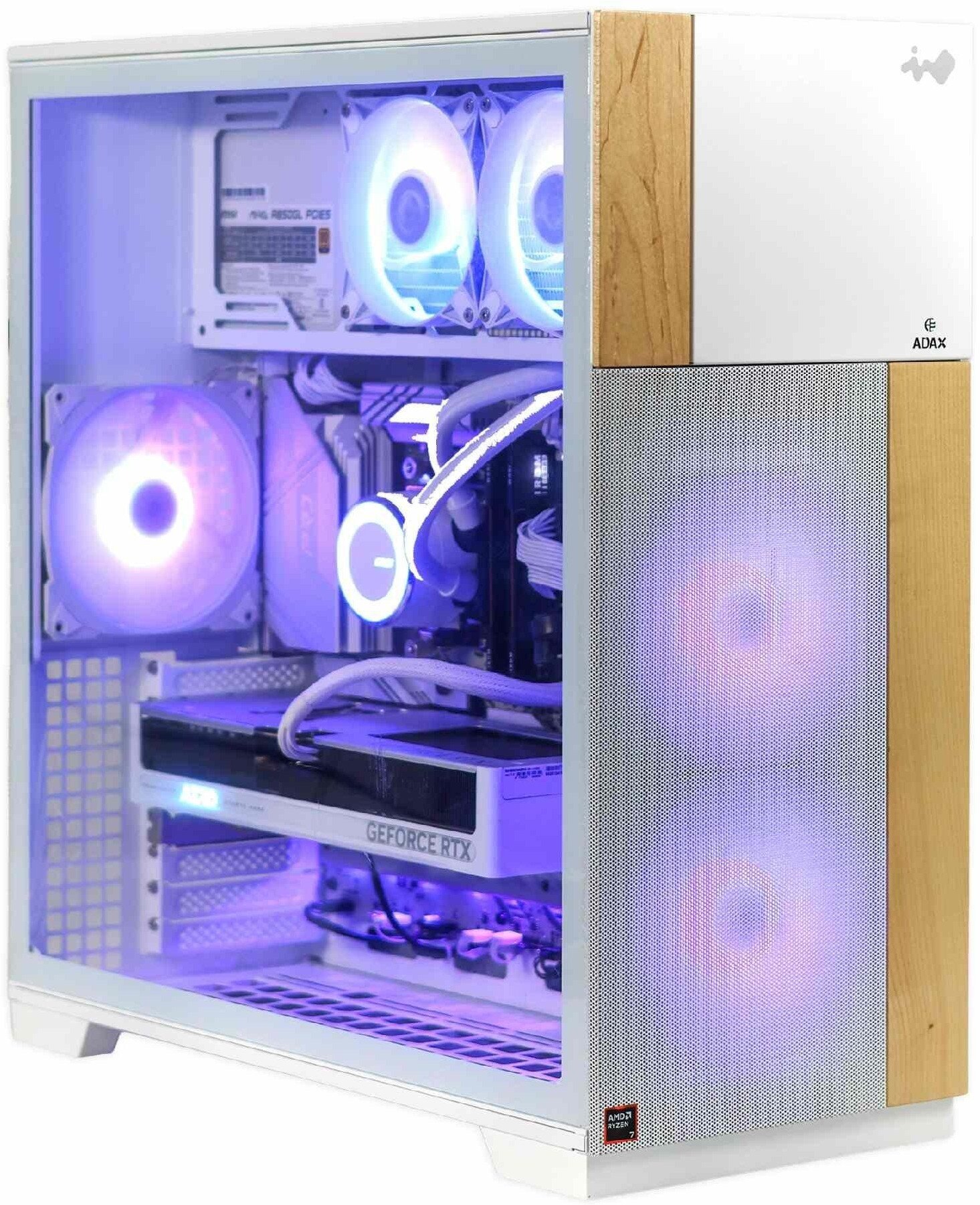 Komputer Adax DRACO OBSIDIAN WXIHR9700X White