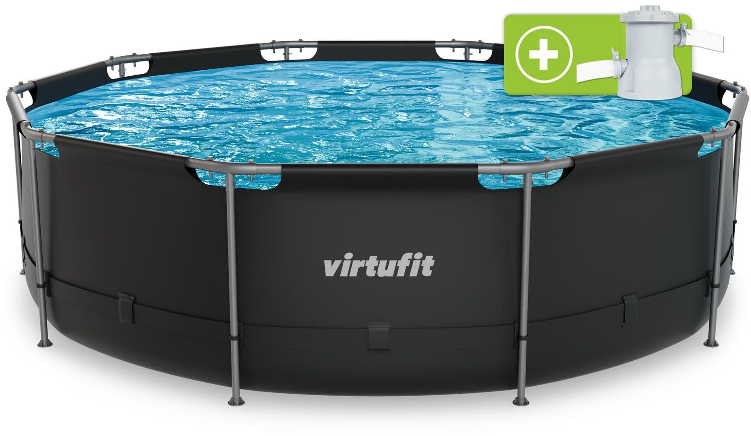 Virtufit Basen ogrodowy stelażowy VirtuFit 366x100