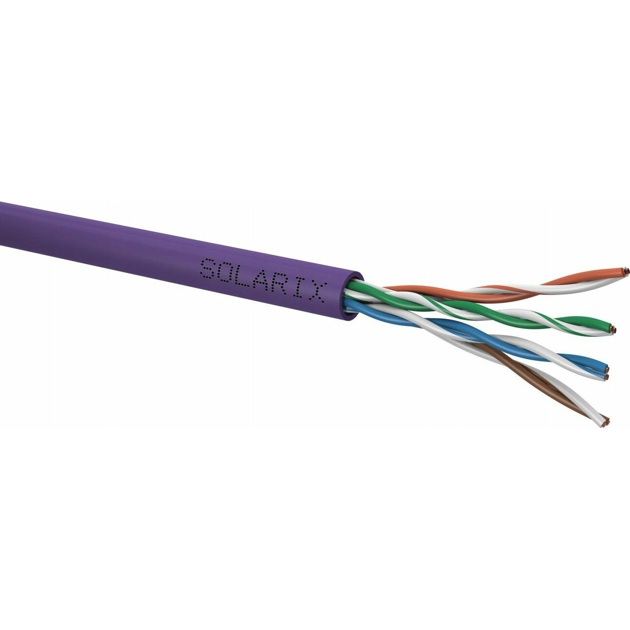 SOLARIX kabel CAT5E UTP LSOH drot