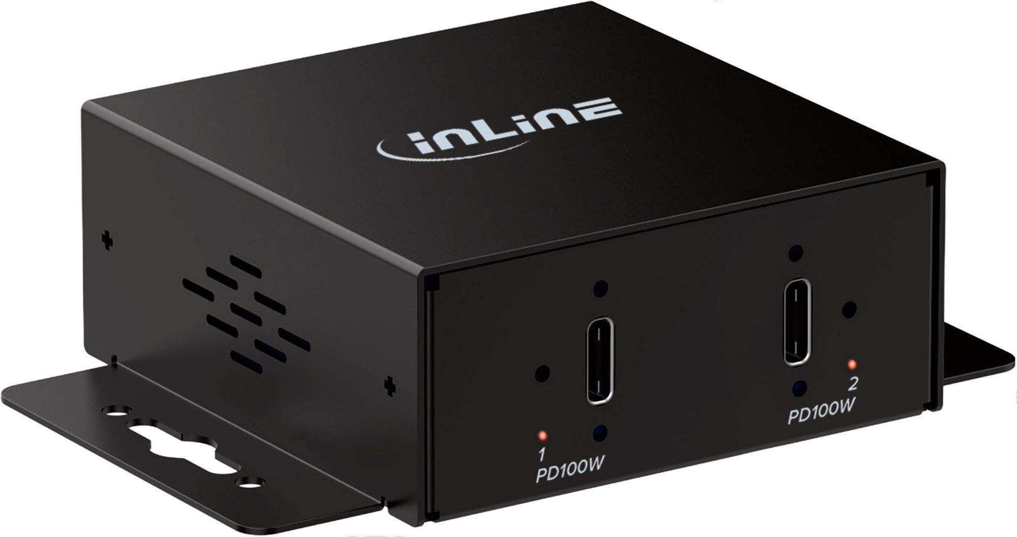 Ładowarka PowerNeed InLine® Przemysłowa 2-Port Mini