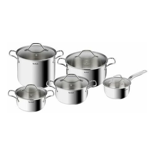 Tefal Intuition B864SA74 pan/pot set 10