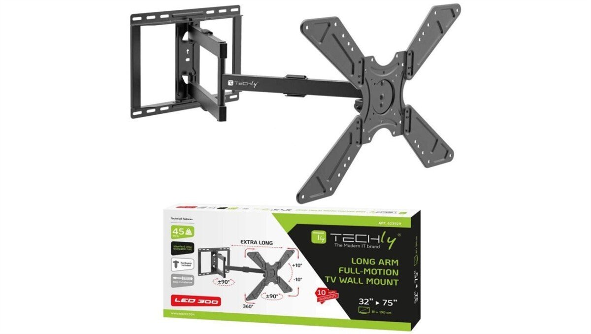 Techly Uchwyt ścienny do TV/LCD 32-75