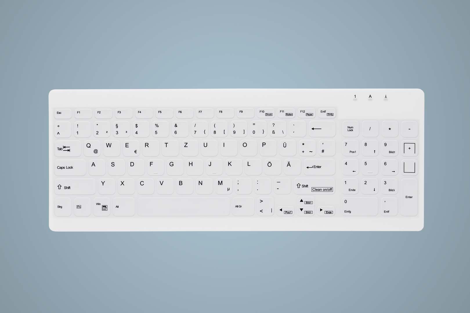 Klawiatura Cherry Active Key AK-C7012 (AK-C7012F-UVS-W/GE)