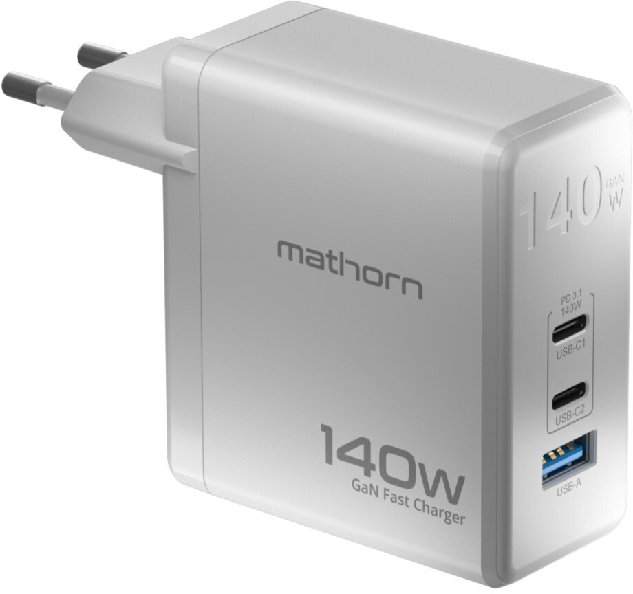 Ładowarka Mathorn Sieciowa USB GaN 140W