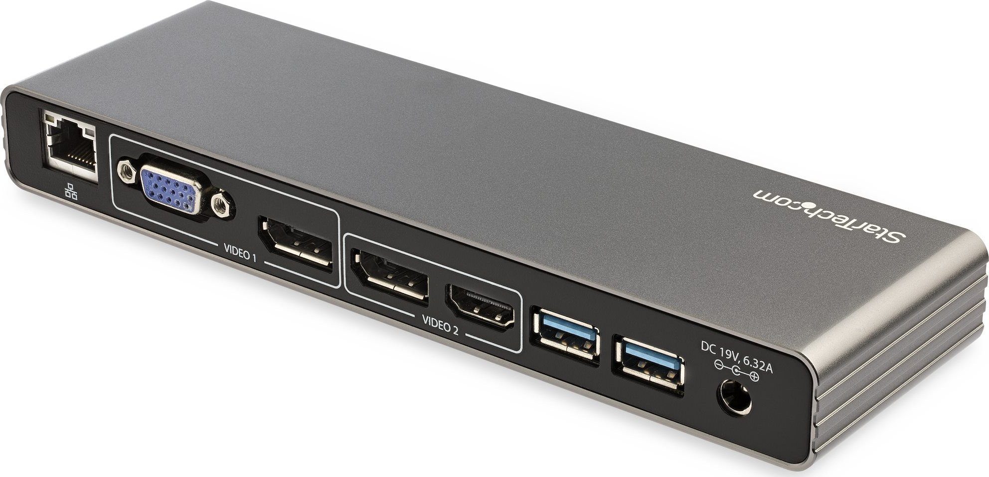 Stacja/replikator StarTech Dual 4K Dock Thunderbolt