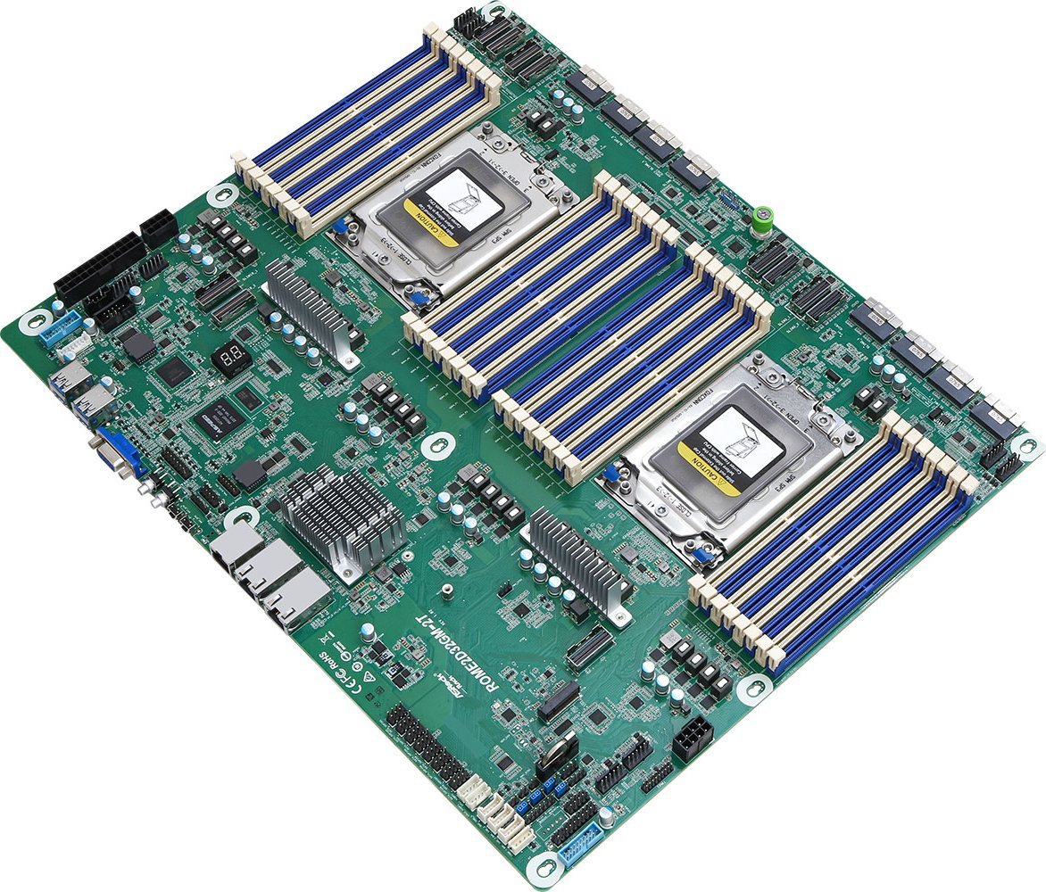 ASRock ASRock Mainboard ROME2D32GM-2T Proprietary Dual